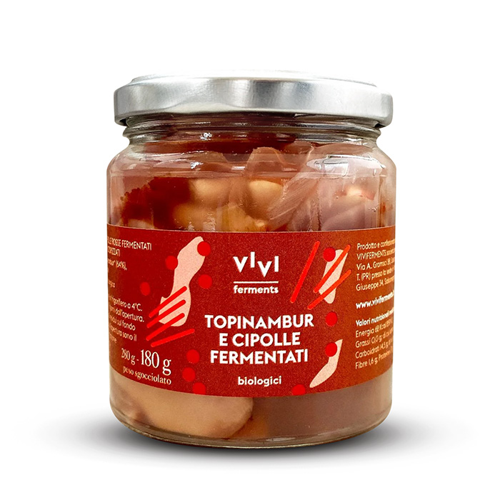 VIVI ferments Topinambur e Cipolle fermentati