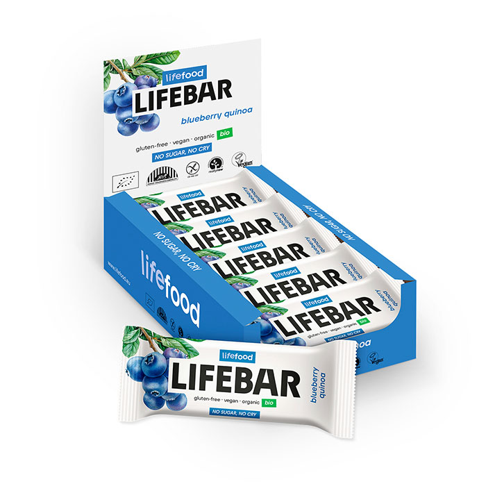 Life Food LifeBar Superfood Mirtillo e Quinoa