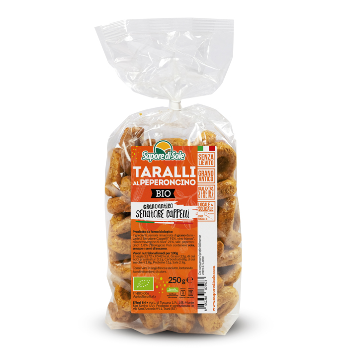 Taralli Senatore Cappelli al Peperoncino