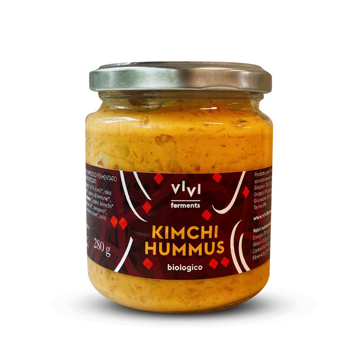 VIVI ferments Hummus - Kimchi