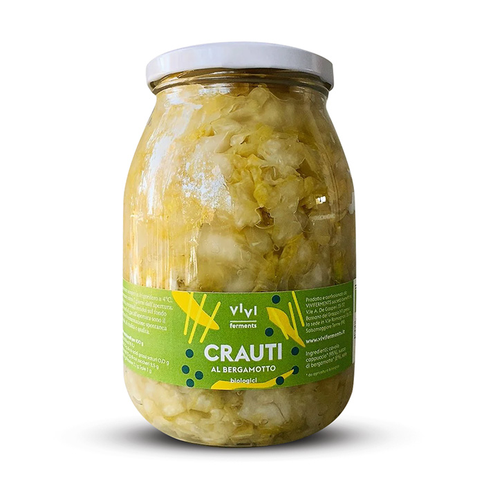 VIVI ferments Crauti al Bergamotto