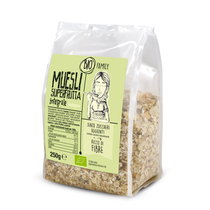 Bio Family Muesli Superfrutta Integrale