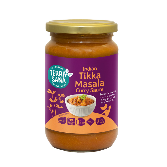 TerraSana Tikka Masala Salsa al Curry indiana