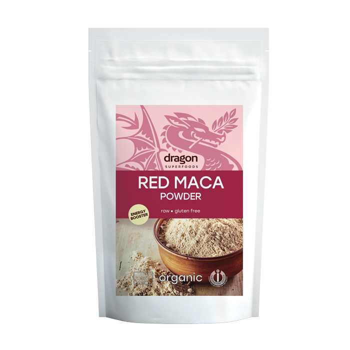 Dragon Superfoods Maca Rossa Cruda in Polvere