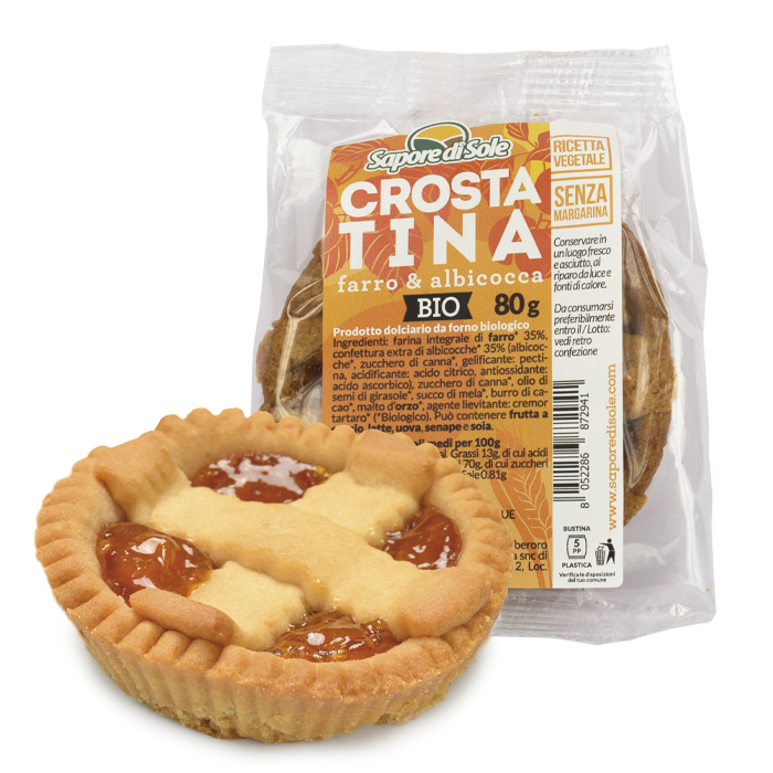 Crostatina Farro e Albicocca