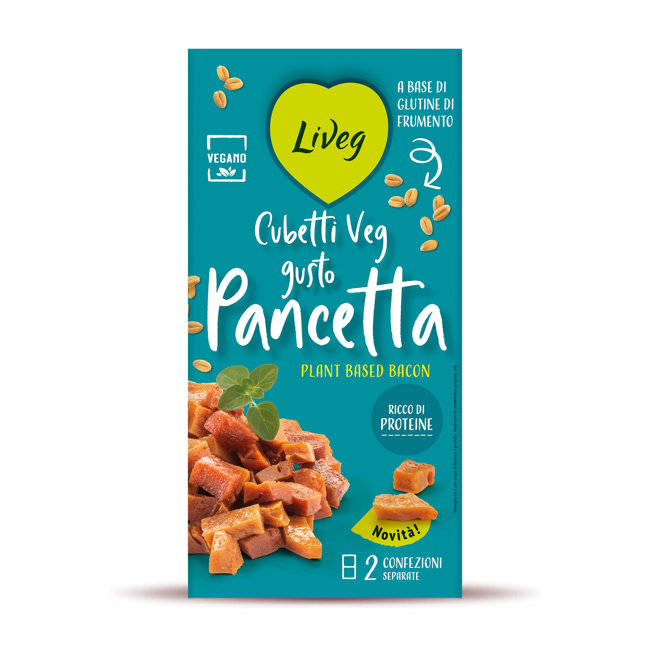 LiVeg Cubetti Veg Gusto Pancetta (2 x 60g)