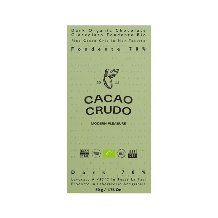 Cacao Crudo Tavoletta Fondente 70%