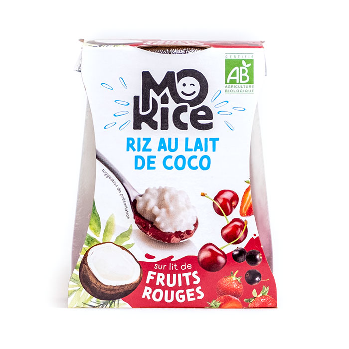 Mo'Rice Risolatte di Cocco con Frutti Rossi