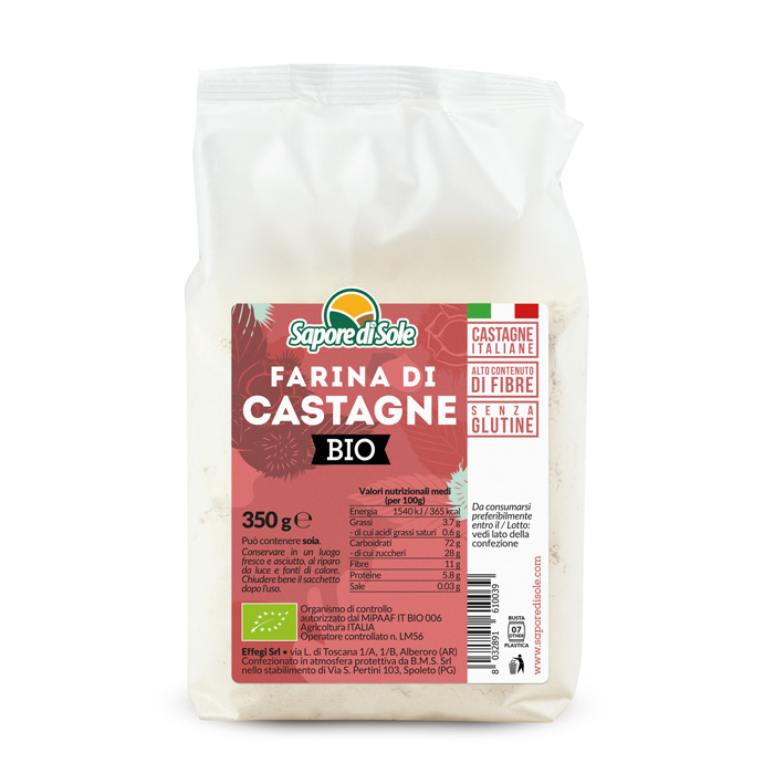 Farina di Castagne Senza Glutine