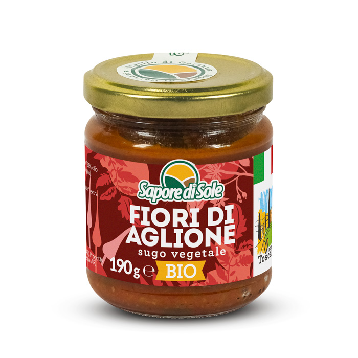 Fiori di Aglione sugo vegetale