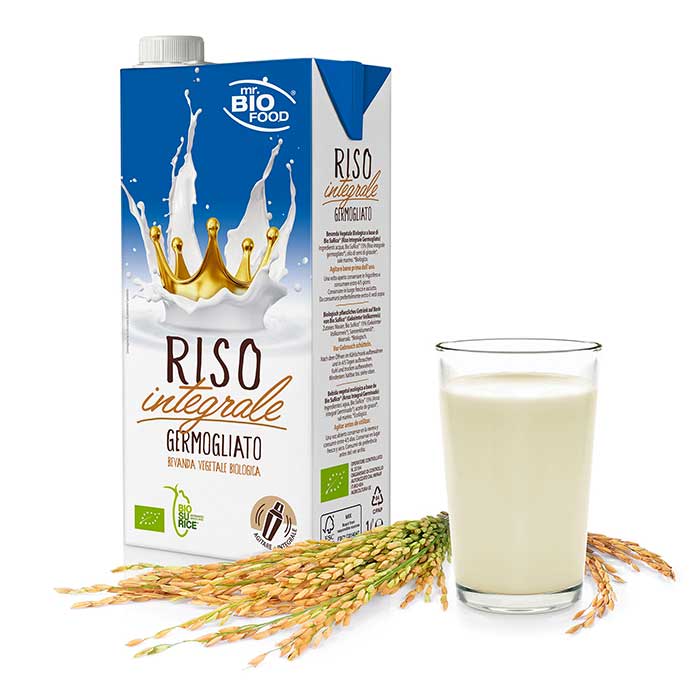 Mr.Bio Food Bevanda di Riso Integrale Germogliato
