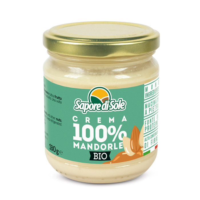 100% Crema di Mandorle Bianche