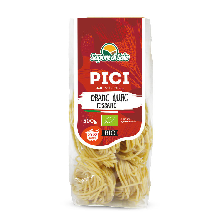 Pici di Semola di Grano Duro Toscano 