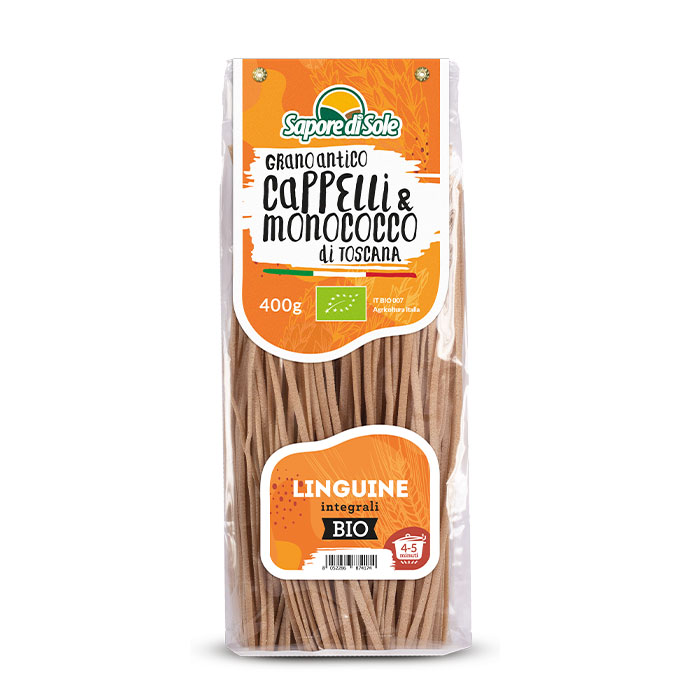 Linguine Integrali Senatore Cappelli e Farro Monococco