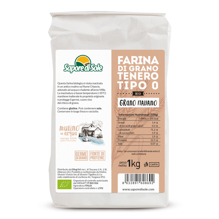 Farina di Grano Tenero TIPO 0