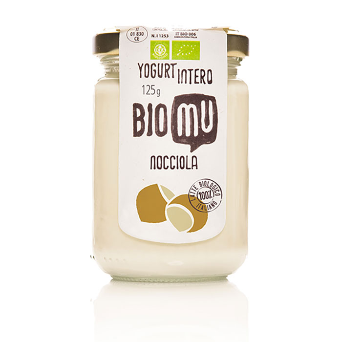 BioMu Yogurt Intero alla Nocciola