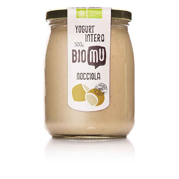 BioMu Yogurt Intero alla Nocciola