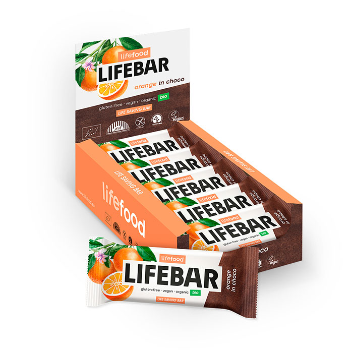 Life Food LifeBar Choco Arancia