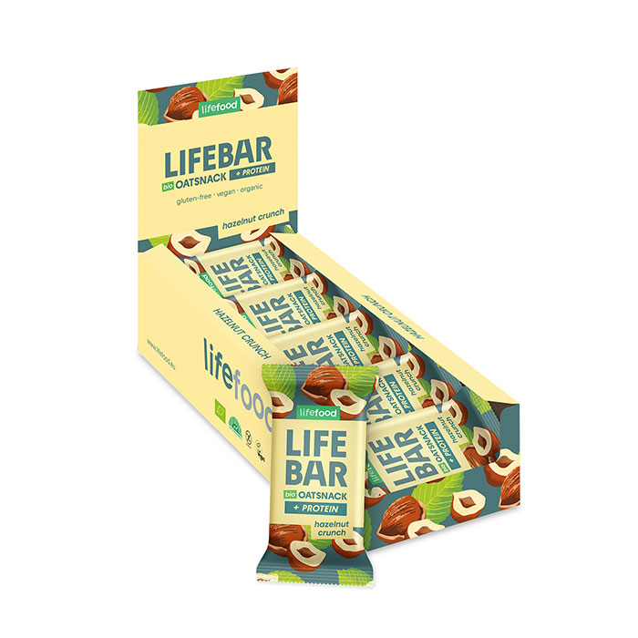 Life Food LifeBar Avena Protein Nocciola