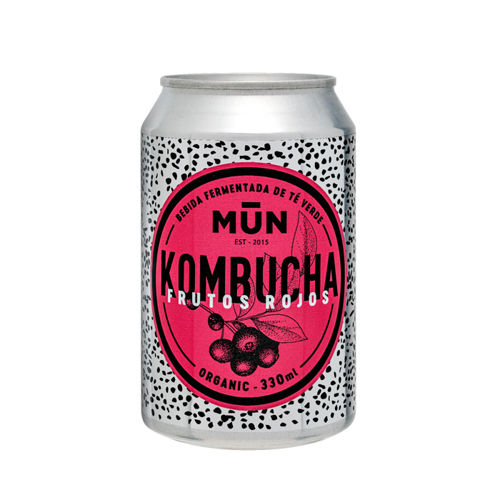 MUN Kombucha Frutti Rossi - lattina