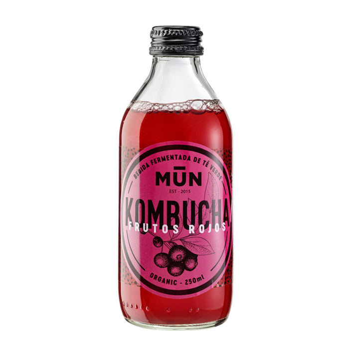 MUN Kombucha Frutti Rossi - vetro