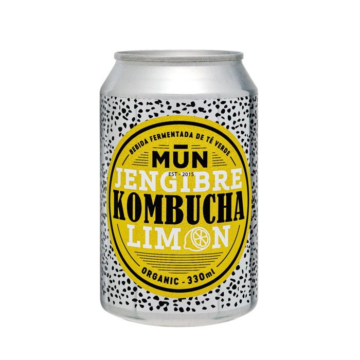 MUN Kombucha Zenzero e Limone - lattina