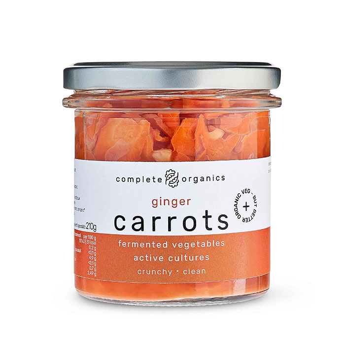 Complete Organics Carote con Zenzero - Verdure Fermentate