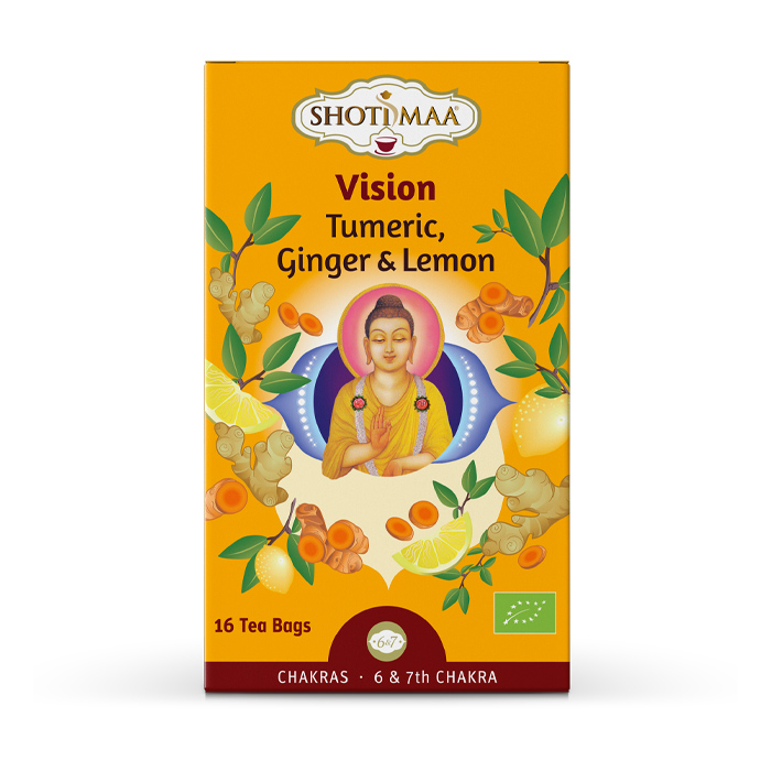 Haris Treasures Tisana Curcuma Zenzero e Limone - Vision 