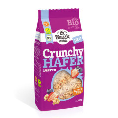 Bauck Mühle Granola Crunchy Frutti di Bosco SENZA GLUTINE