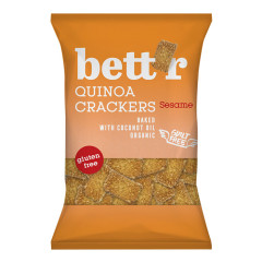 Bett'r Crackers con Quinoa e Semi di Sesamo SENZA GLUTINE