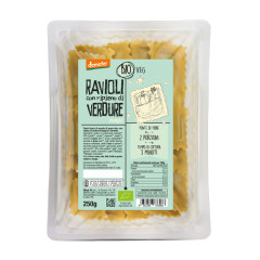 Bio Veg Ravioli con Ripieno di Verdure 