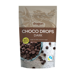 Smart Organic AD - Dragon Superfoods Gocce di cioccolato fondente