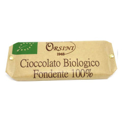 Cioccolateria Orsini Tavoletta Cioccolato Fondente 100%