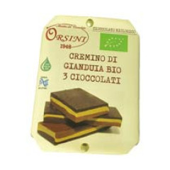 Cioccolateria Orsini Cremino con Gianduia 3 Cioccolati