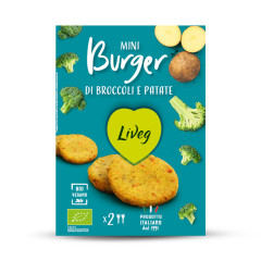 LiVeg Mini Burger di Broccoli e Patate