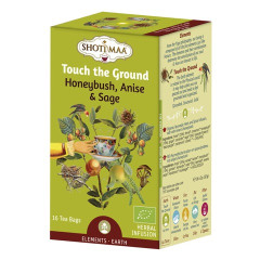 Haris Treasures Tisana Ayurvedica Honeybush Anice e Salvia - Touch the Ground 